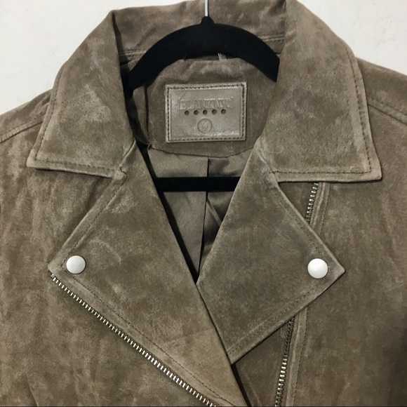 Blank NYC Midnight Toker Suede Leather Jacket - Picture 4 of 13